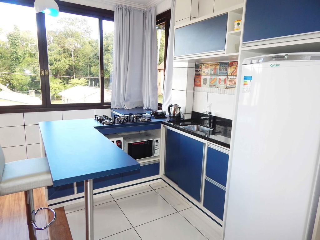 Apartamentos Luxurias Da Serra Canela Bagian luar foto